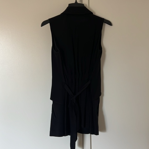 Emporio Armani Silk Trench Vest - Picture 5 of 9